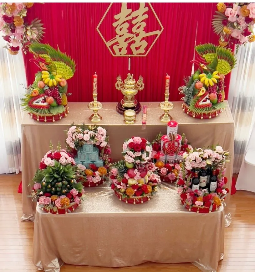 Tea Ceremony Altars by Dream Floral Art