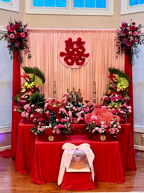 Tea Ceremony Altars by Dream Floral Art